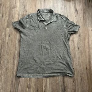 John Varvatos - Garment Dyed Washed Polo
